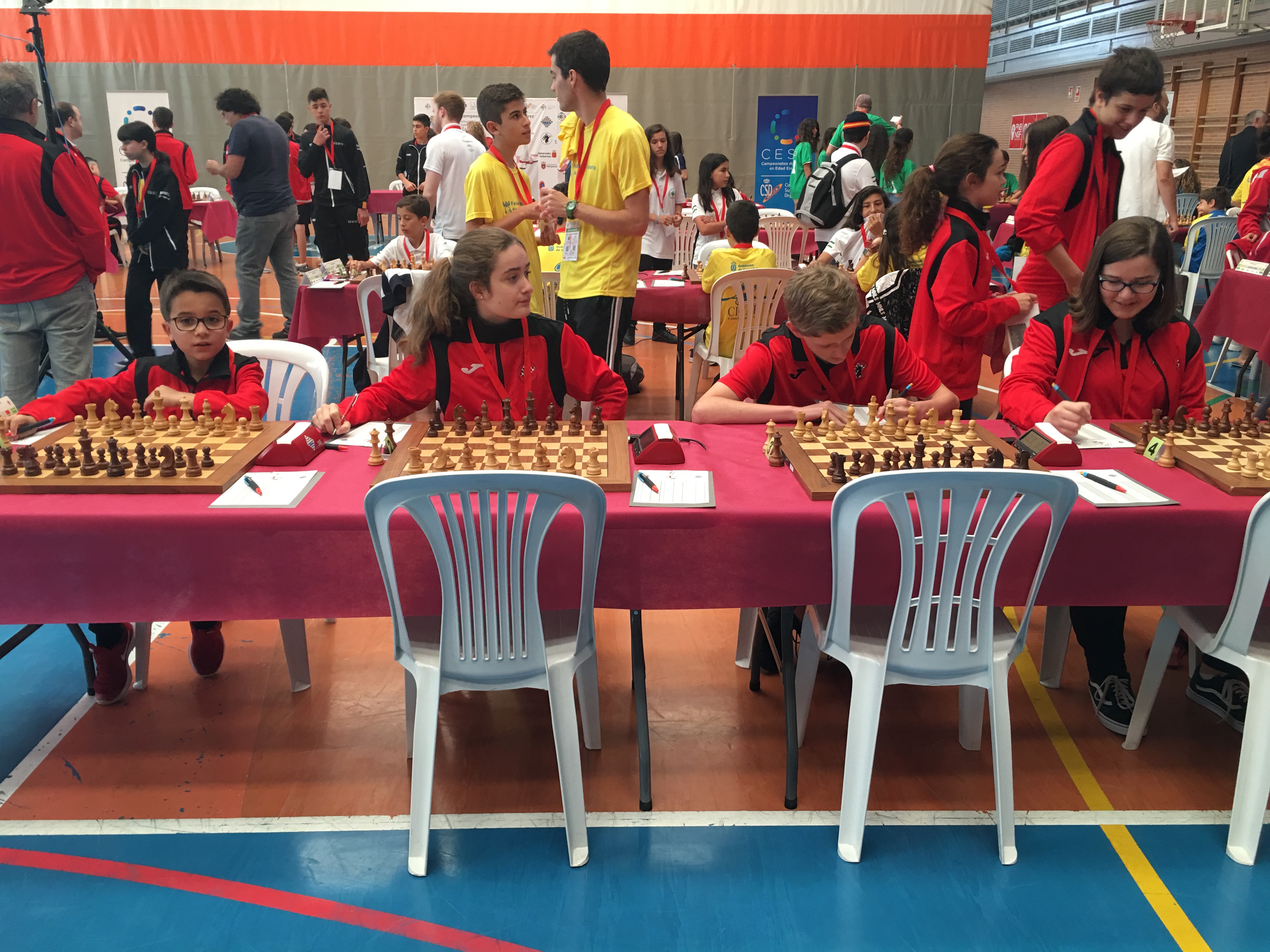 Todo listo comienza CESA ajedrez 2019